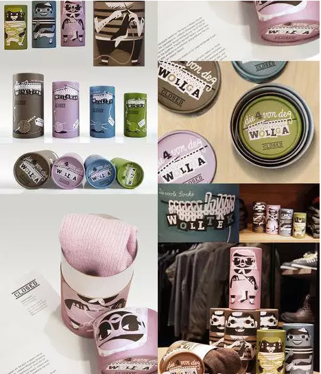 襪子包裝設(shè)計1